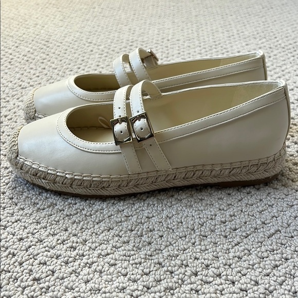 Vince Camuto Beige Double Strap Espadrilles - Picture 5 of 6